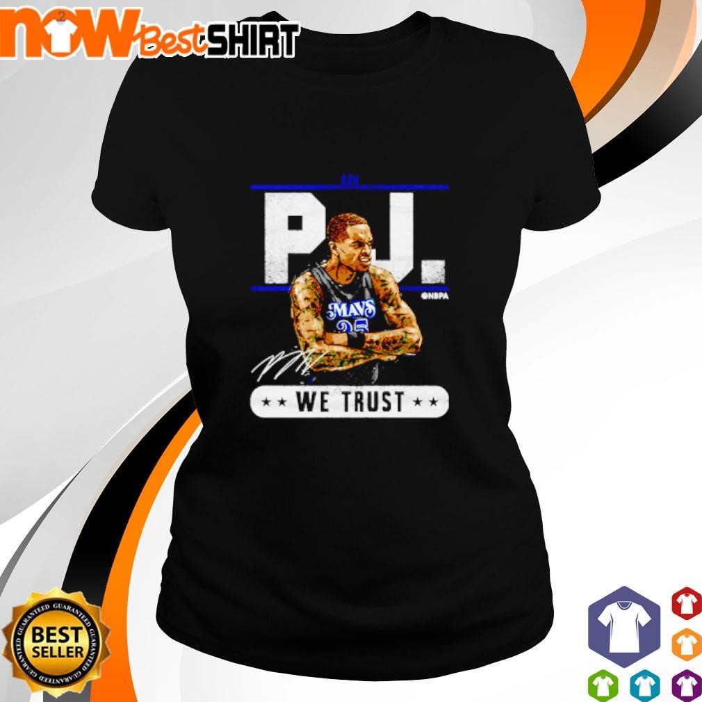 P.J. Washington Dallas Mavericks Trust signature ladies-tee