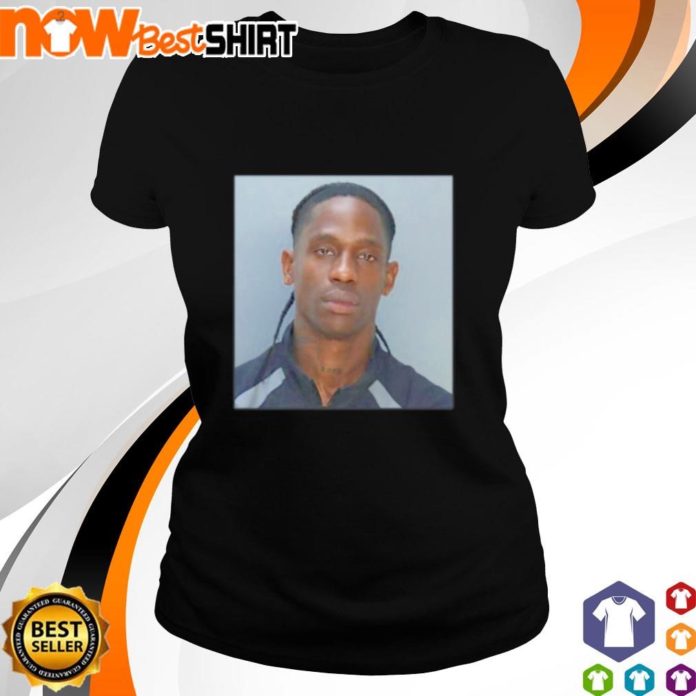 Travis Scott Mugshot ladies-tee