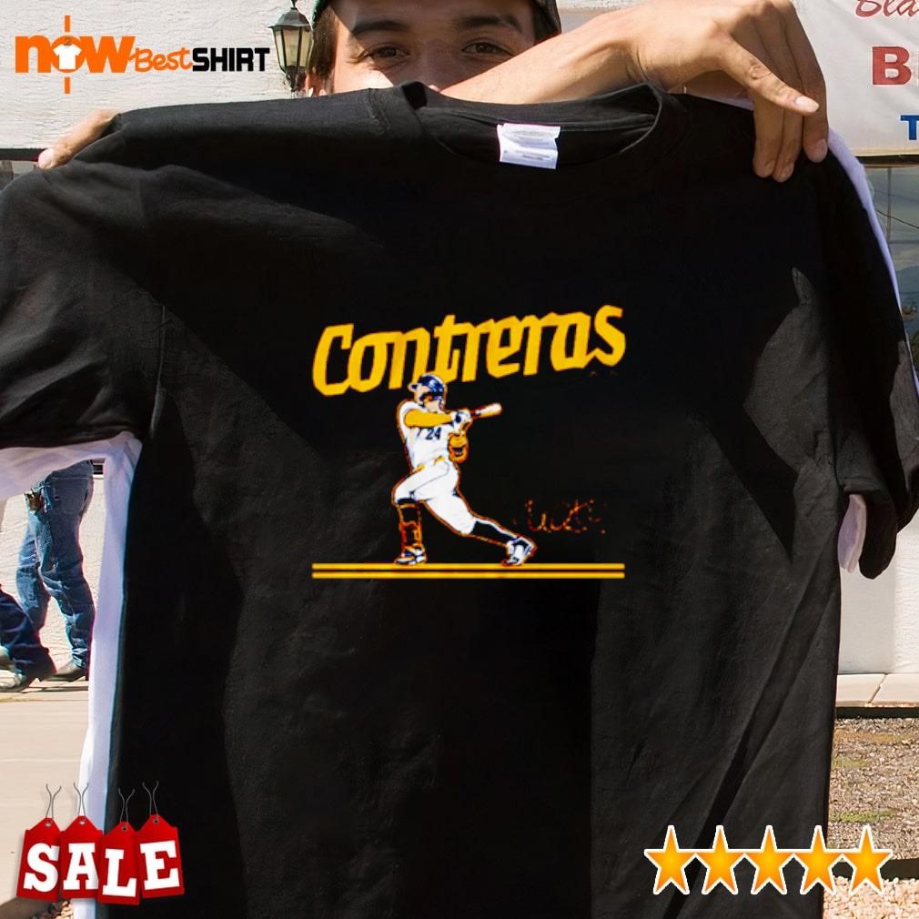 William Contreras Slugger Milwaukee MLBPA signature shirt