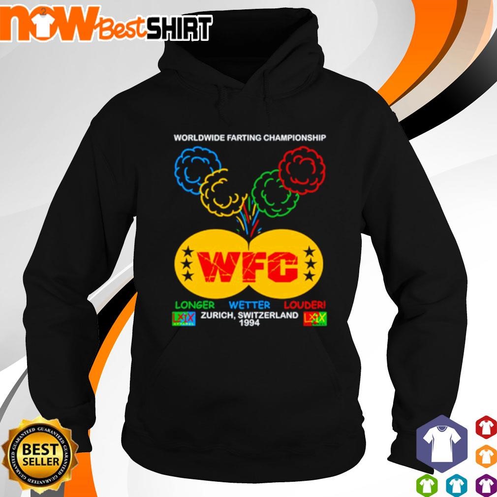 Worldwide Farting Championship Rings Pepper hoodie