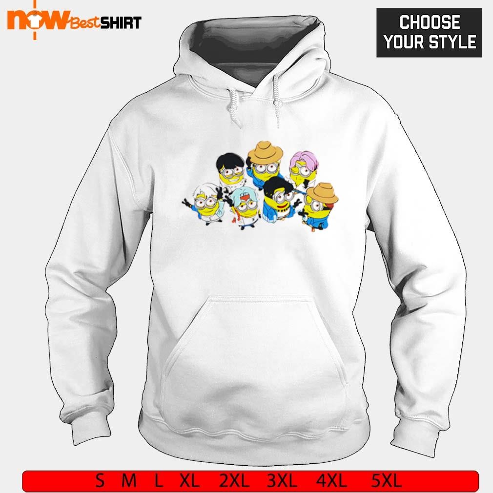 BTS Despicable Me 4 Minions shirt, hoodie, sweatshirt & apparel