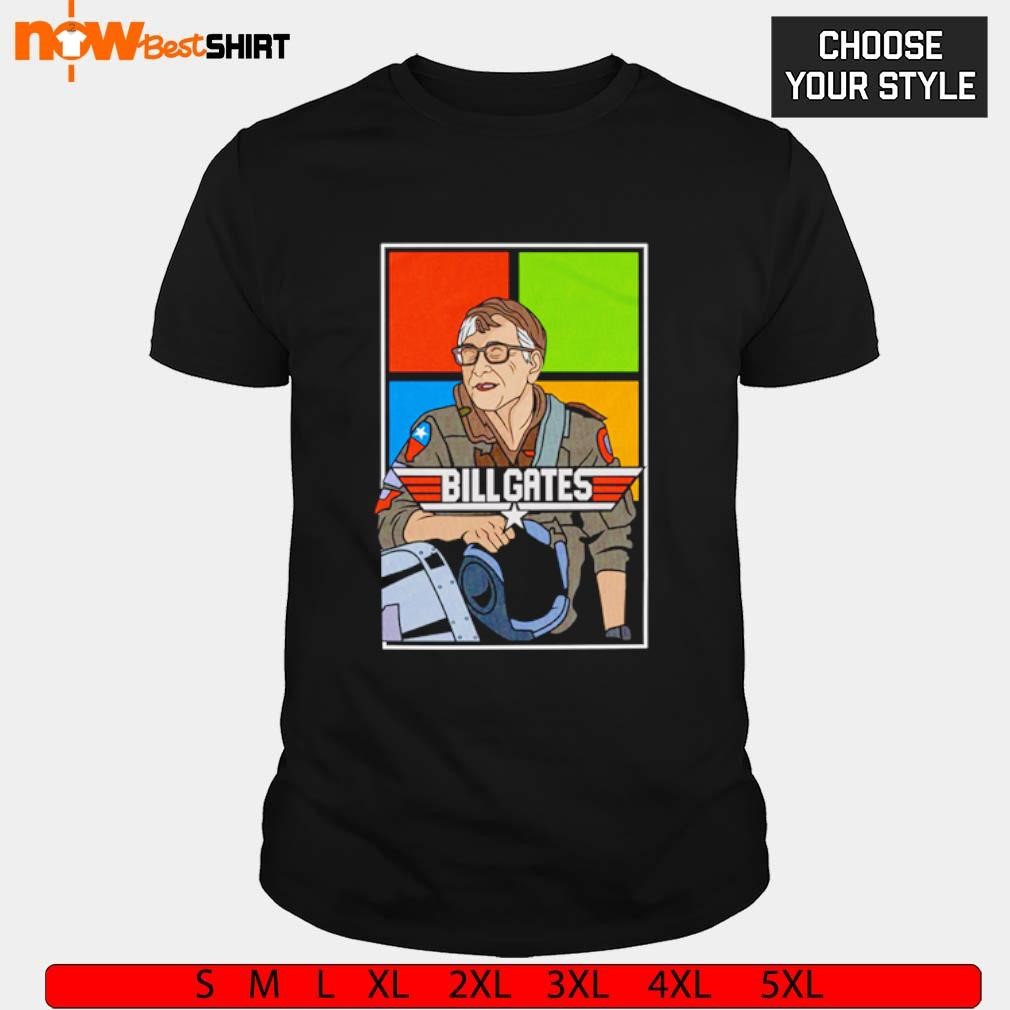 Bill Gates Top Gun t-shirt