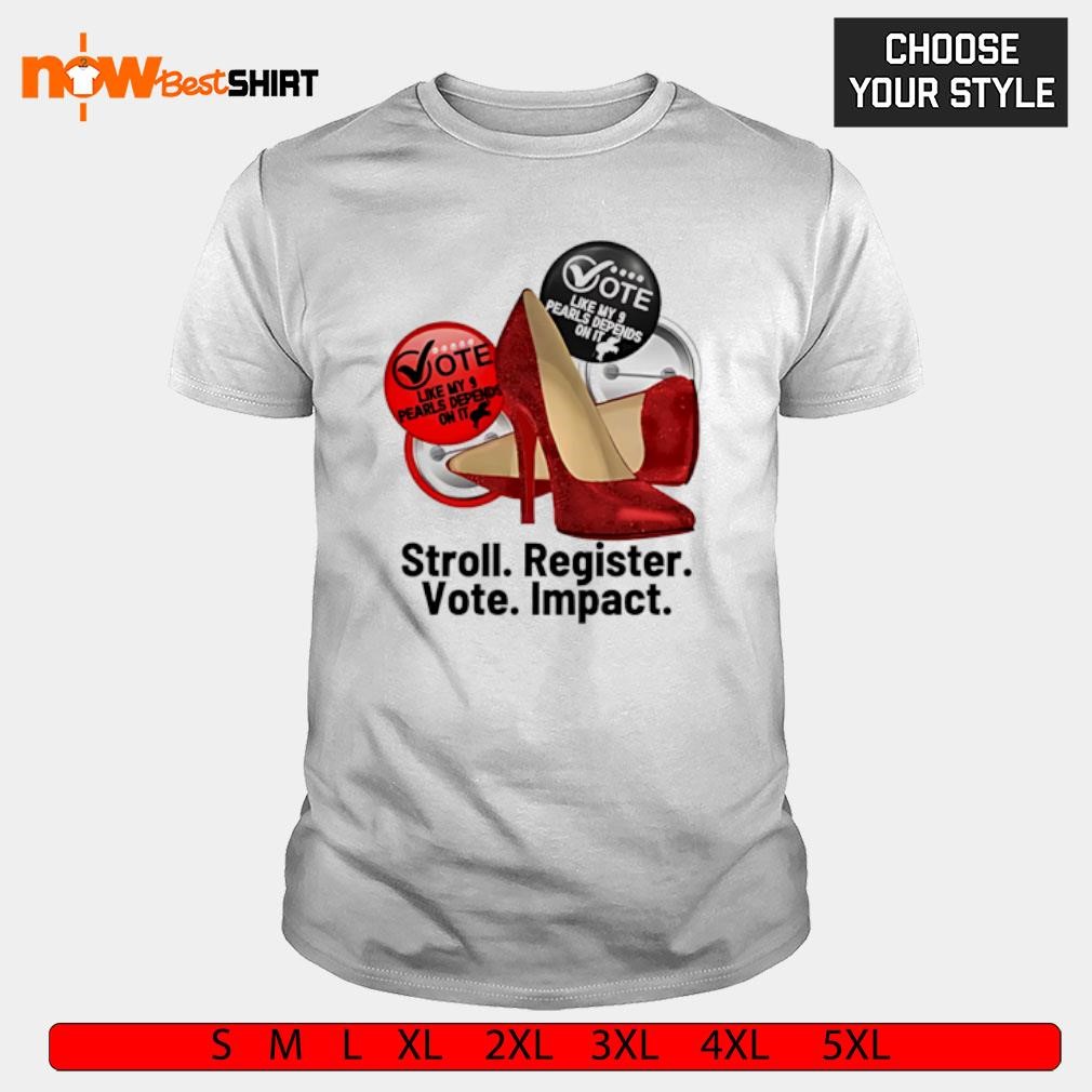 Delta Sigma Theta Sorority Voting Election 2024 Soror Stroll Register Vote Impact shirt