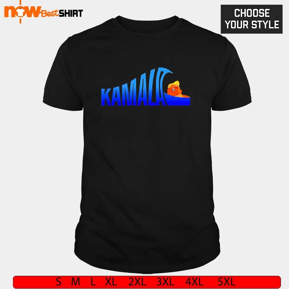 Kamala Blue Wave Over Trump Harris For President shirt