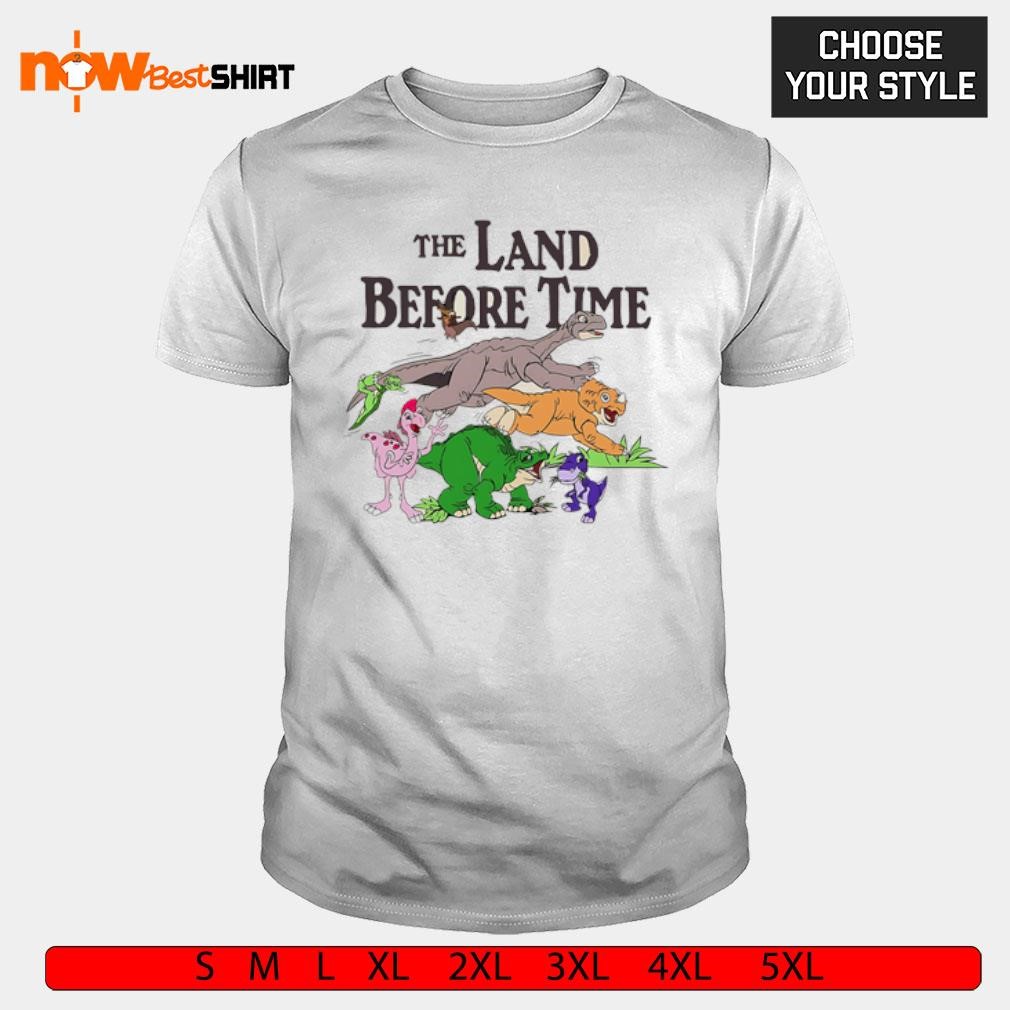 The Land Before Time Pastel Dinosaur Friends Party shirt