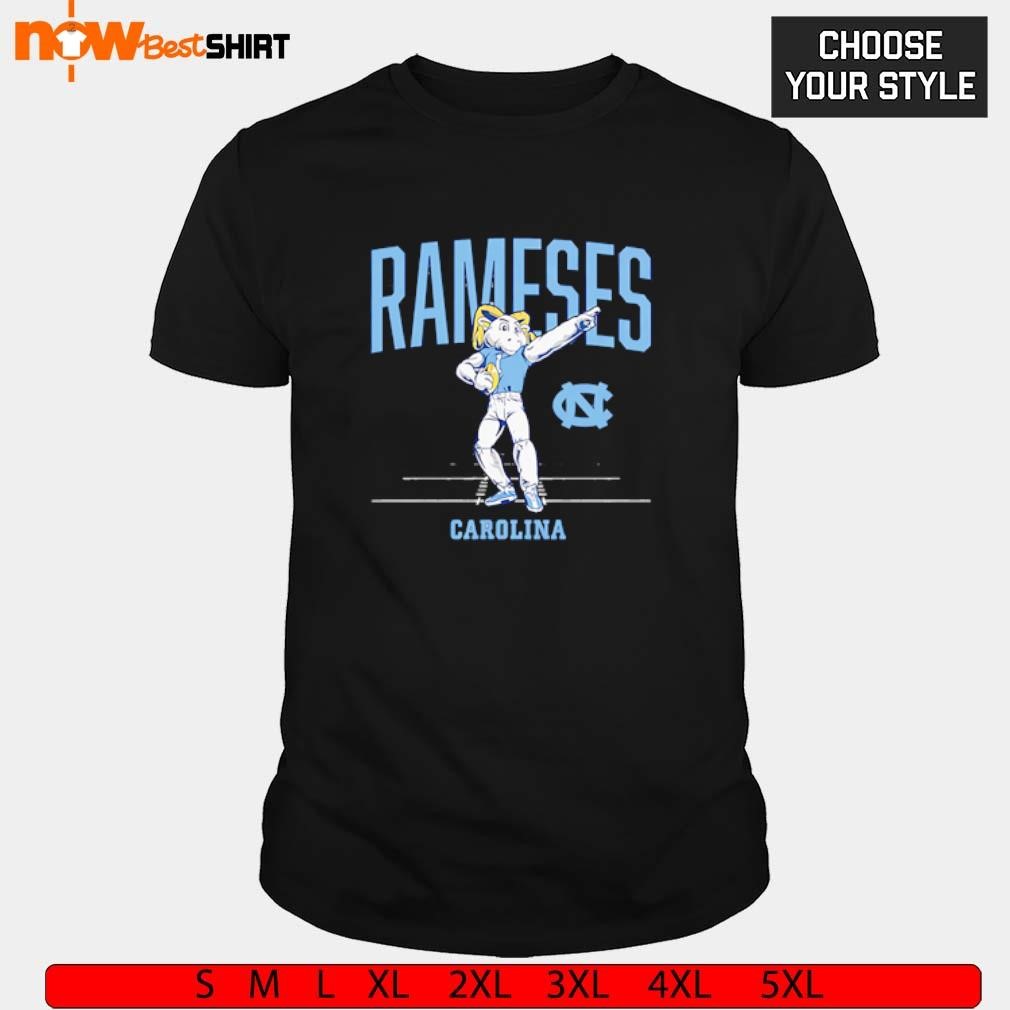 UNC Football Rameses Mascot UNC shirt