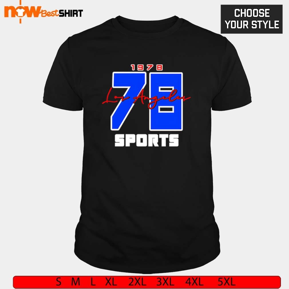 1978 Number 78 Los Angeles Sports shirt