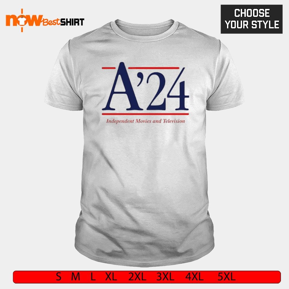 A'24 Independent Movies and Television shirt