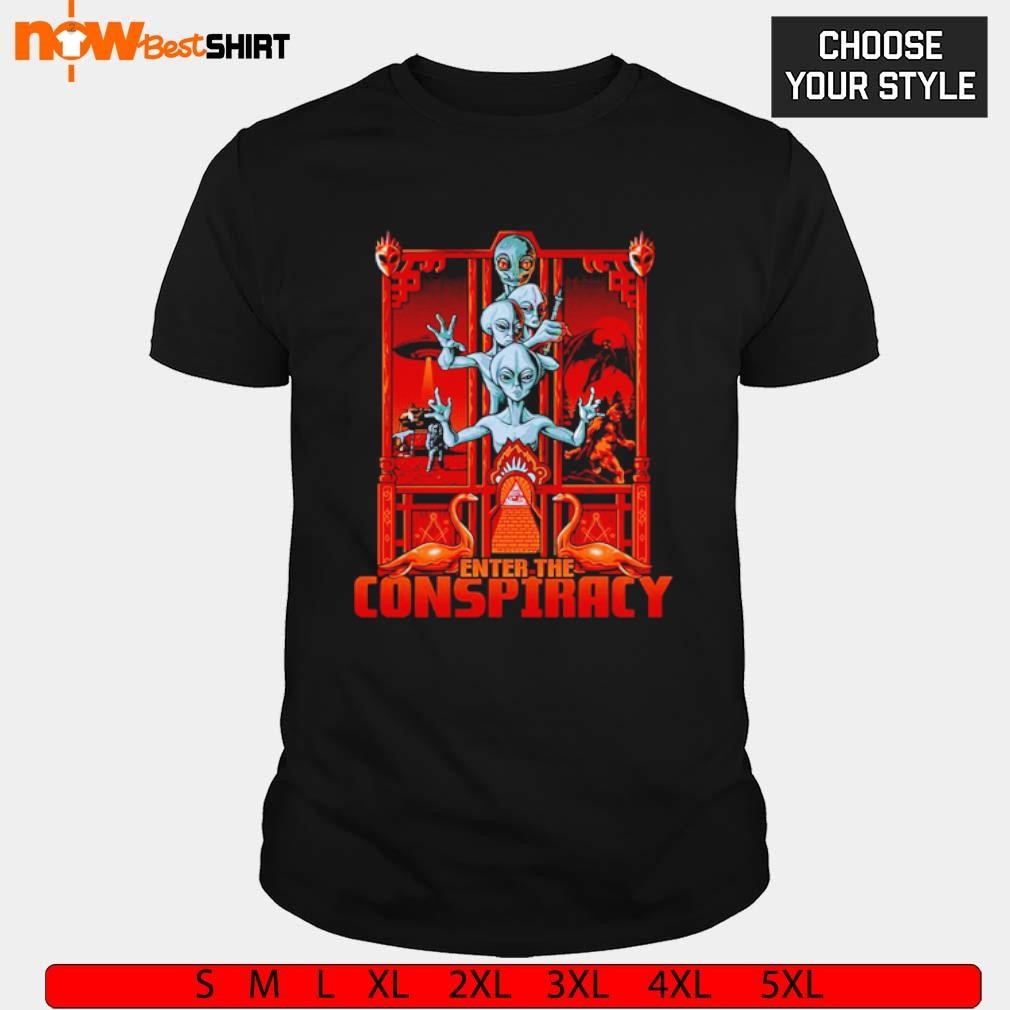 Alien enter the Conspiracy shirt