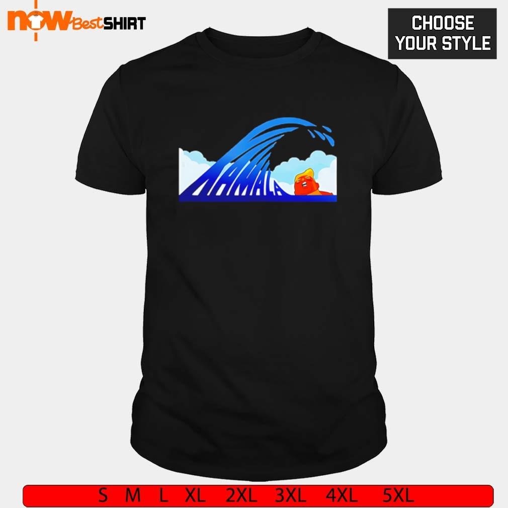 Blue Wave Harris Trump shirt