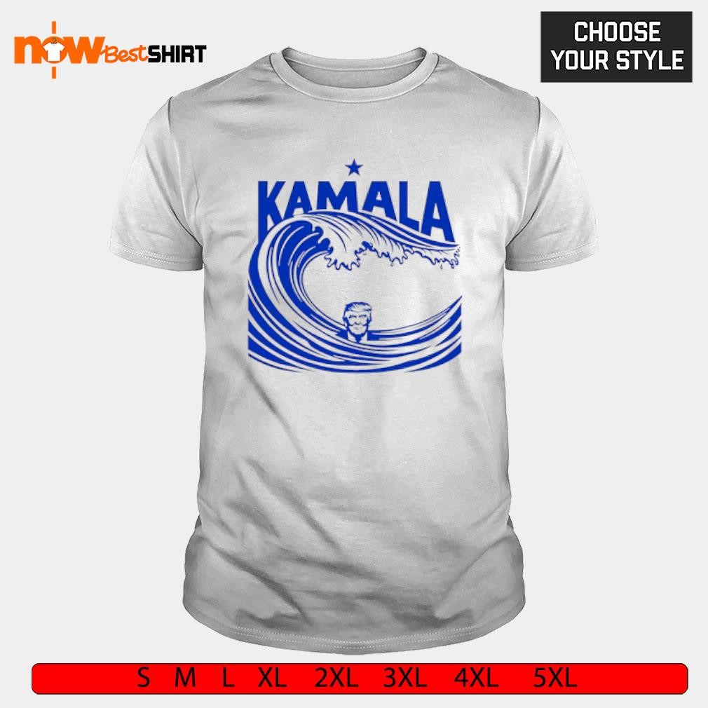 Blue Wave for Kamala Harris Donald Trump shirt