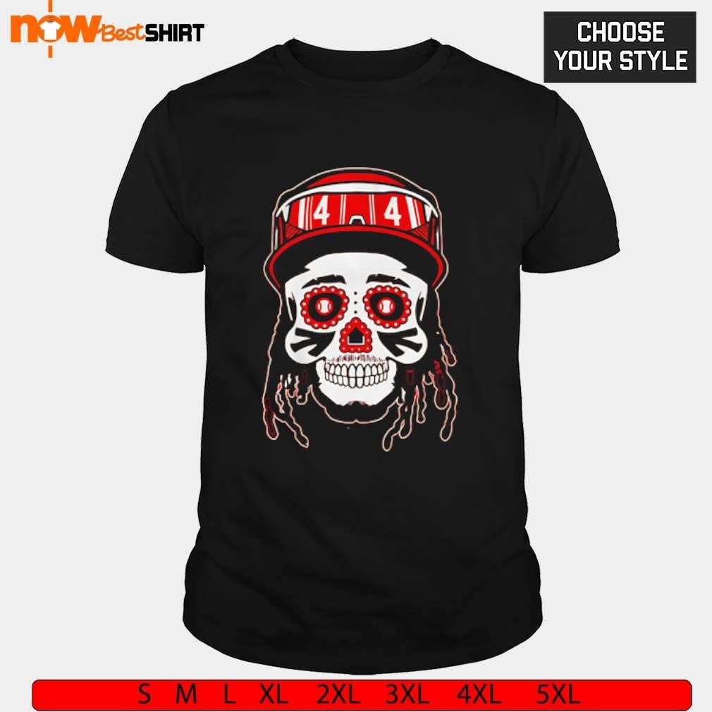 Elly De La Cruz Sugar Cincinnati MLBPA Skull shirt