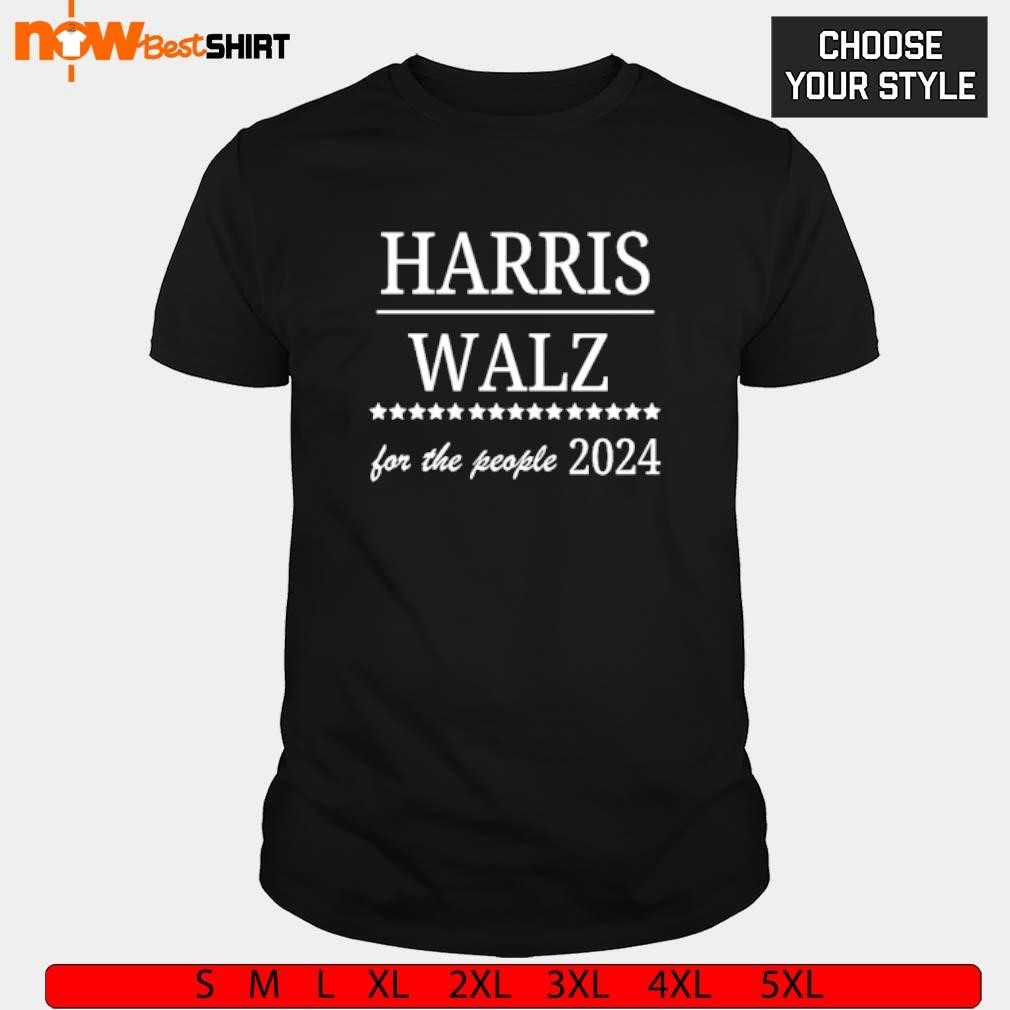 Harris Walz for the people 2024 shirt