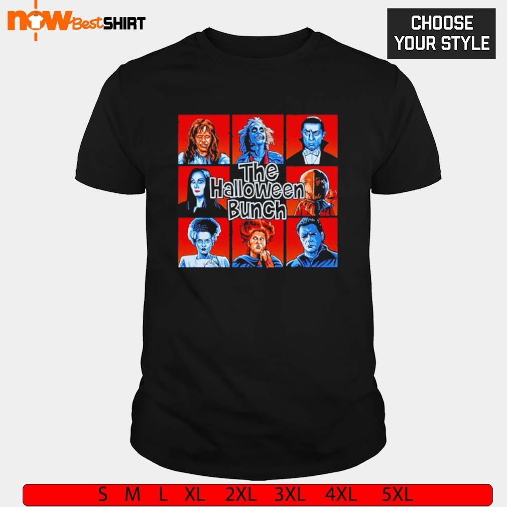 Horror characters the Halloween bunch shirt