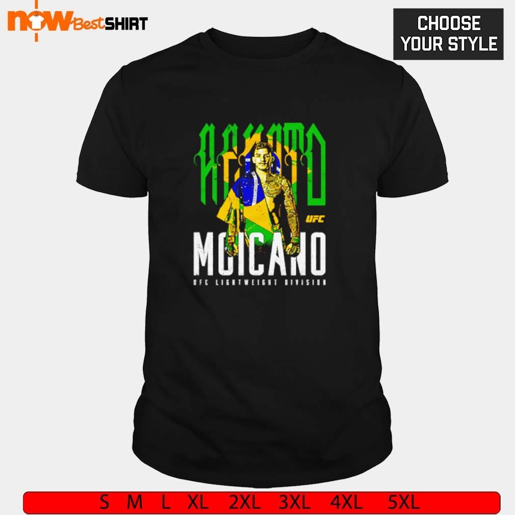 Renato Moicano Brazil Flag UFC Lightweight Division shirt