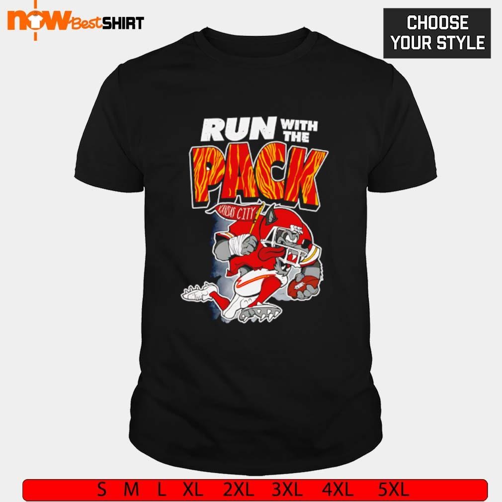 Run with the Pack Wolves Kansas City shirt