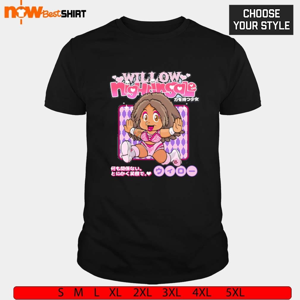 Willow Nightingale The Girl With The Power Kids shirt