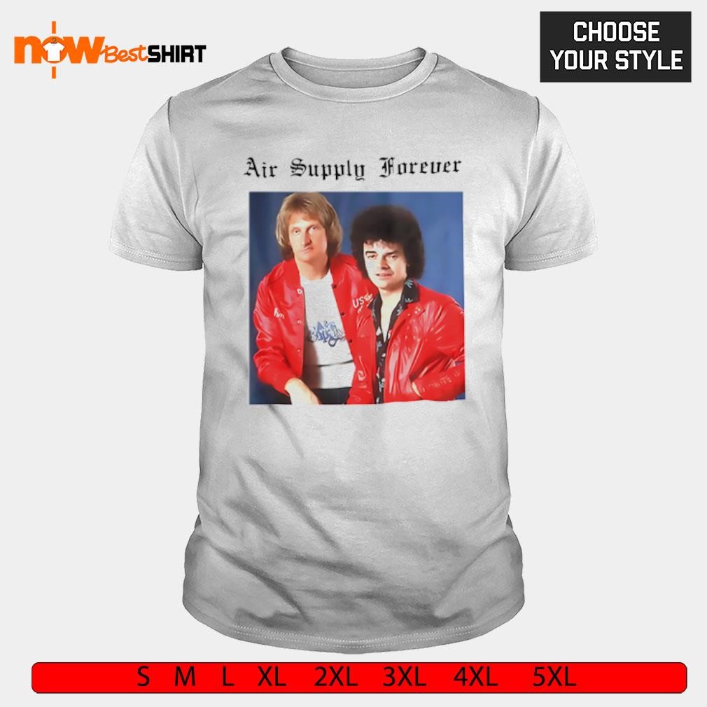 Air Supply Forever Christmas Yacht Rock Soft Rock Easy Listening Australia shirt