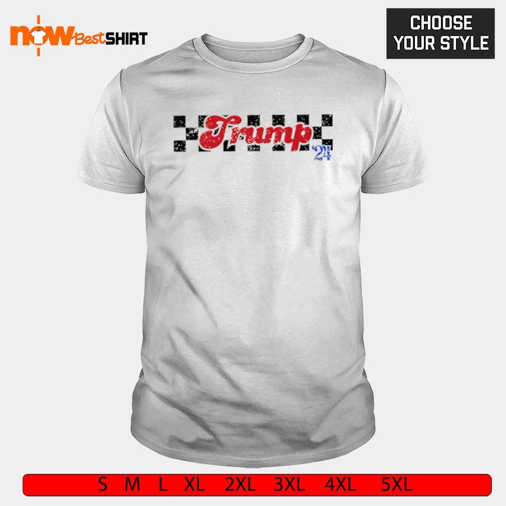 Vote for Trump Checkered Donald Trump 47 shirt