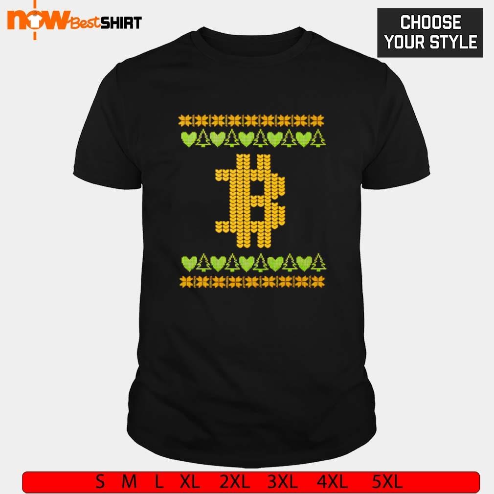 Bitcoin crypto bros Christmas shirt, hoodie, sweatshirt & apparel