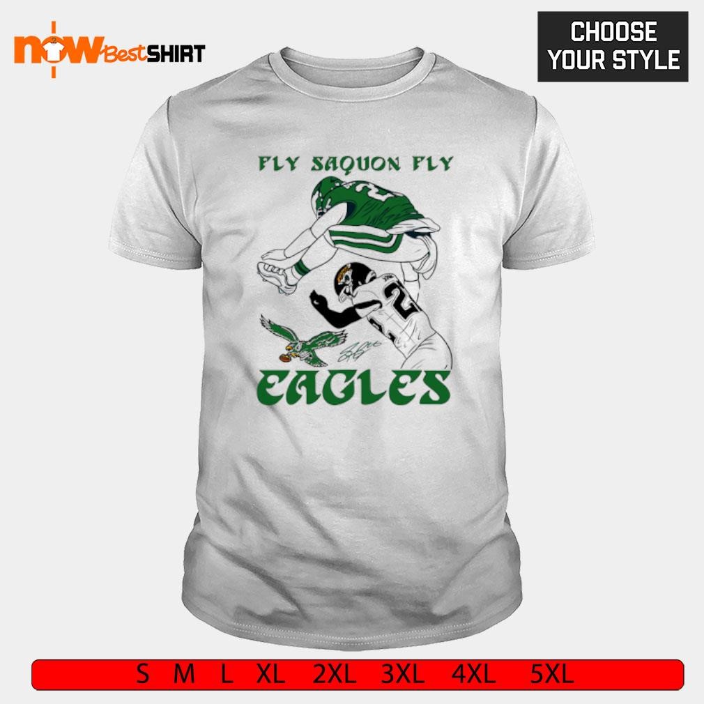 Fly Saquon Fly Shirt Fly Saquon Fly Eagles Saquon Barkley The