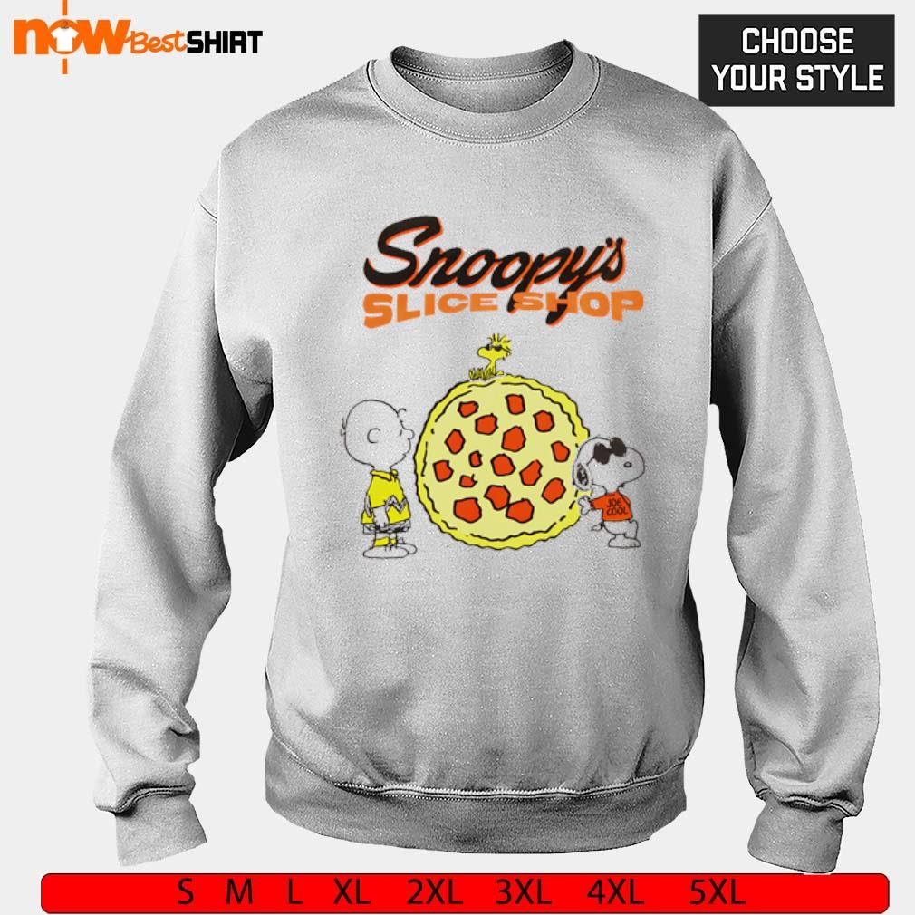 Peanuts Freeze Max Snoopy's Slice Shop Snoopy and Charlie Brown