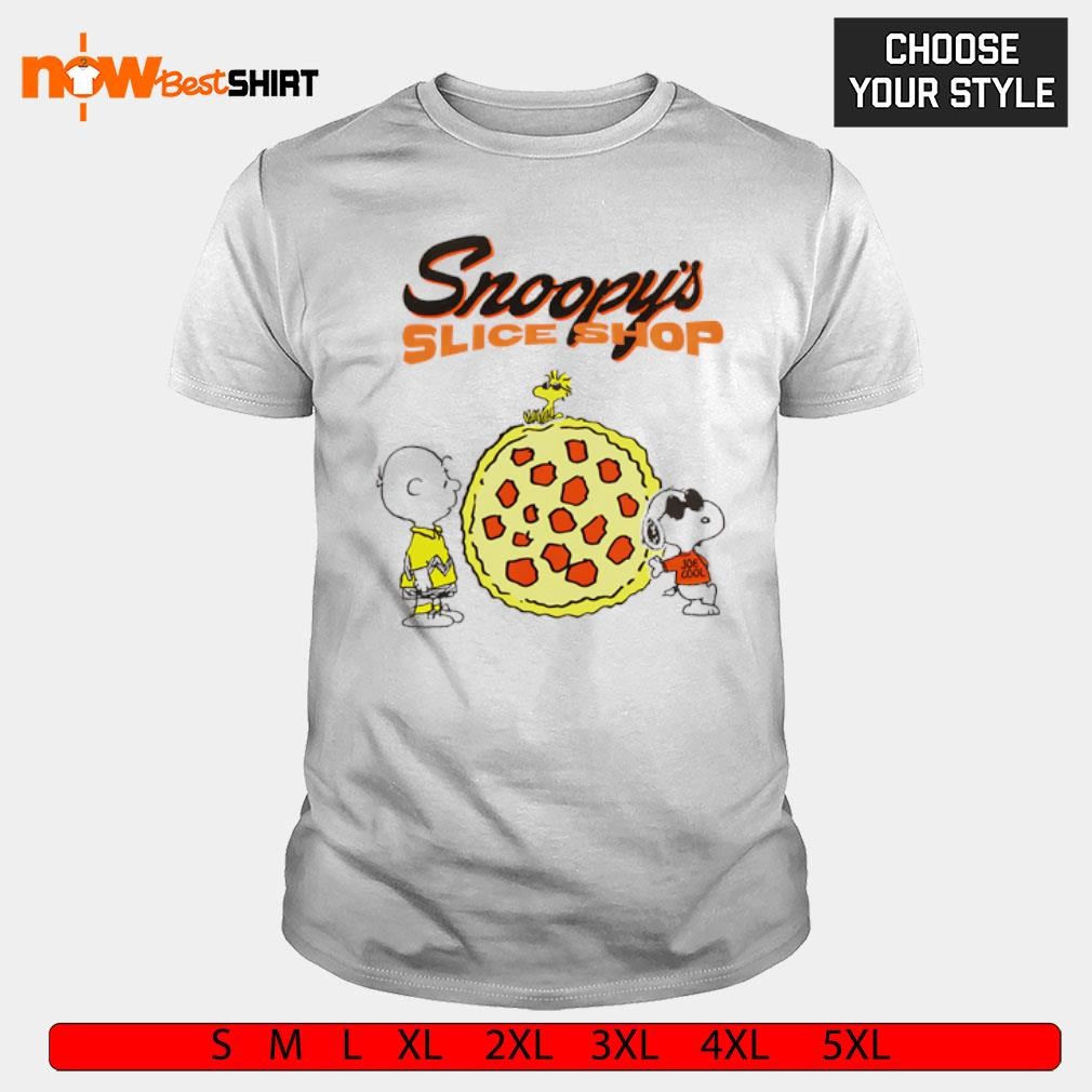 Peanuts Freeze Max Snoopy's Slice Shop Snoopy and Charlie Brown
