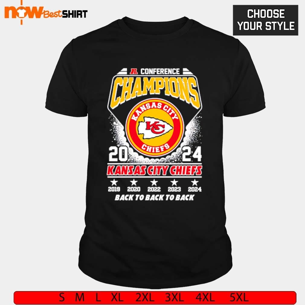 Back to Back to Back Conference Champions Kansas City Chiefs 2019