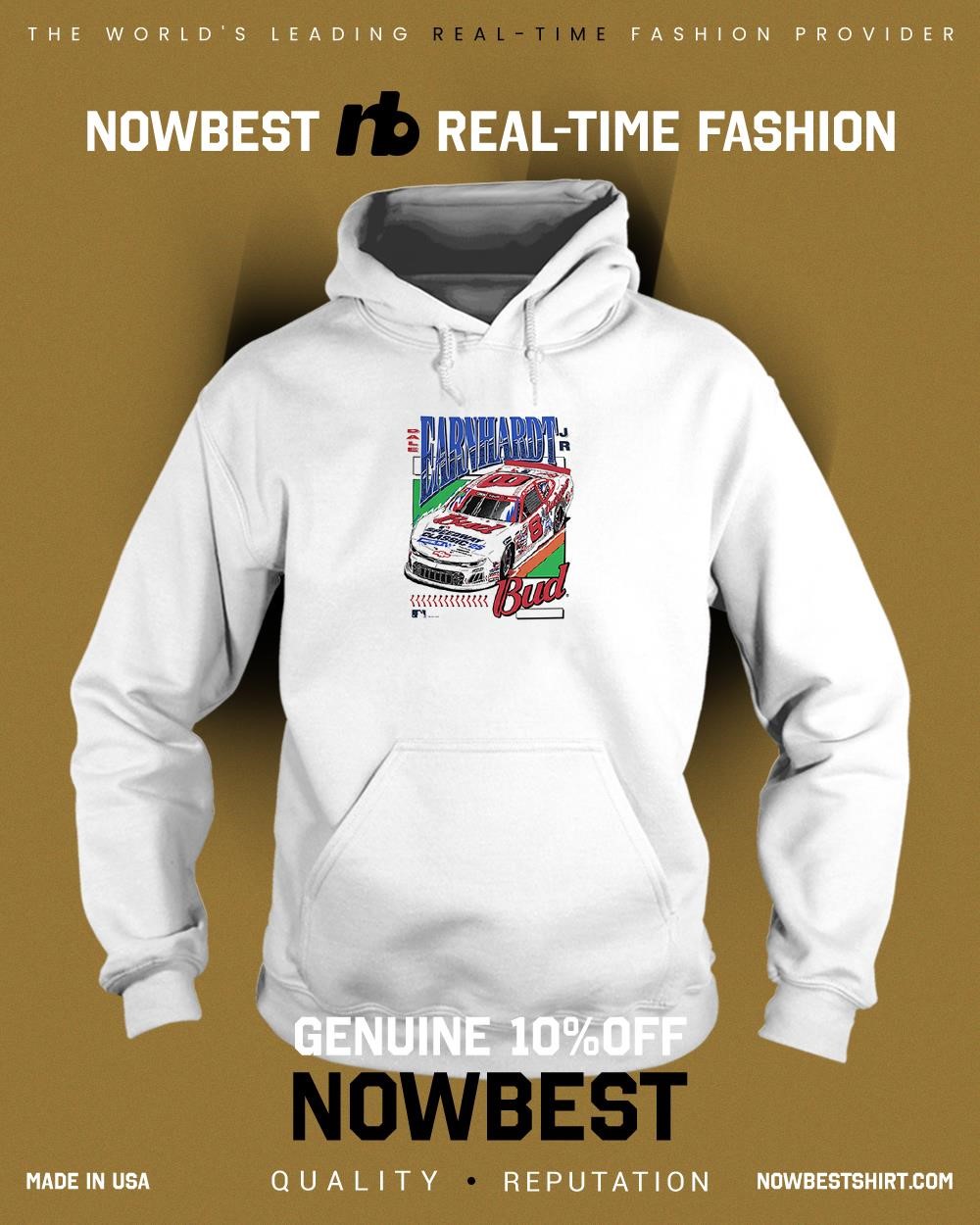 Dale Earnhardt Jr 8 Budweiser MLB Speedway Classic '25 shirt