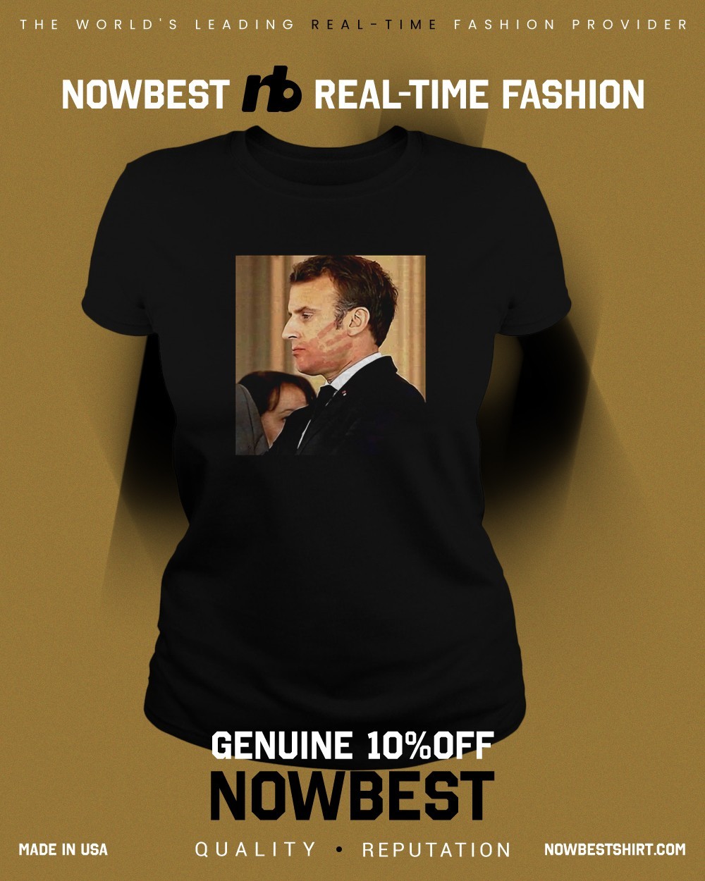 French President Emmanuel Macron wife slap memes shirt, hoodie, sweatshirt  & apparel