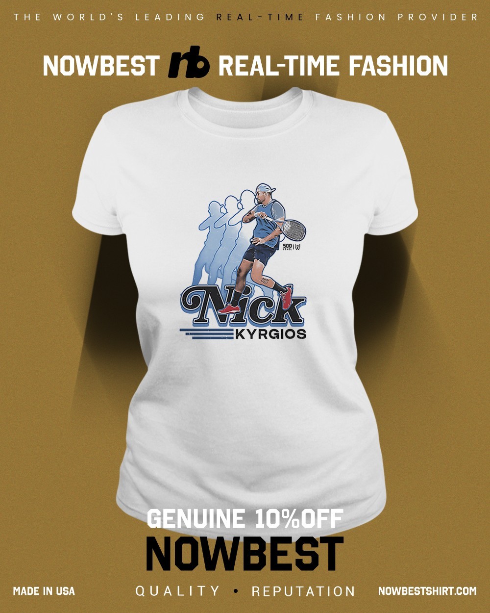 nick kyrgios nike t shirt