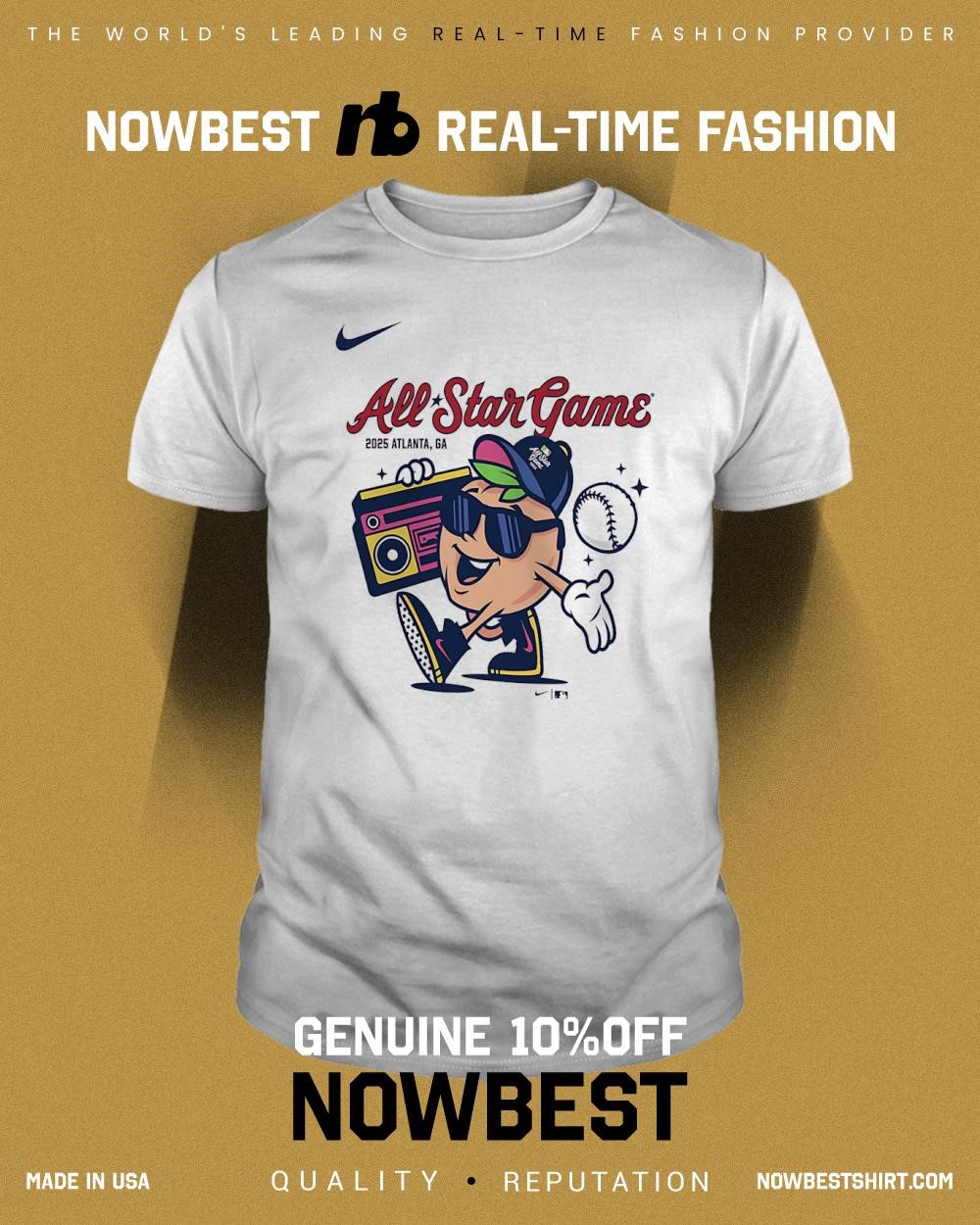 MLBオールスターゲーム2025 アトランタ　Tシャツ 2025 MLB All-Star Game Atlanta GA shirt, hoodie, sweatshirt