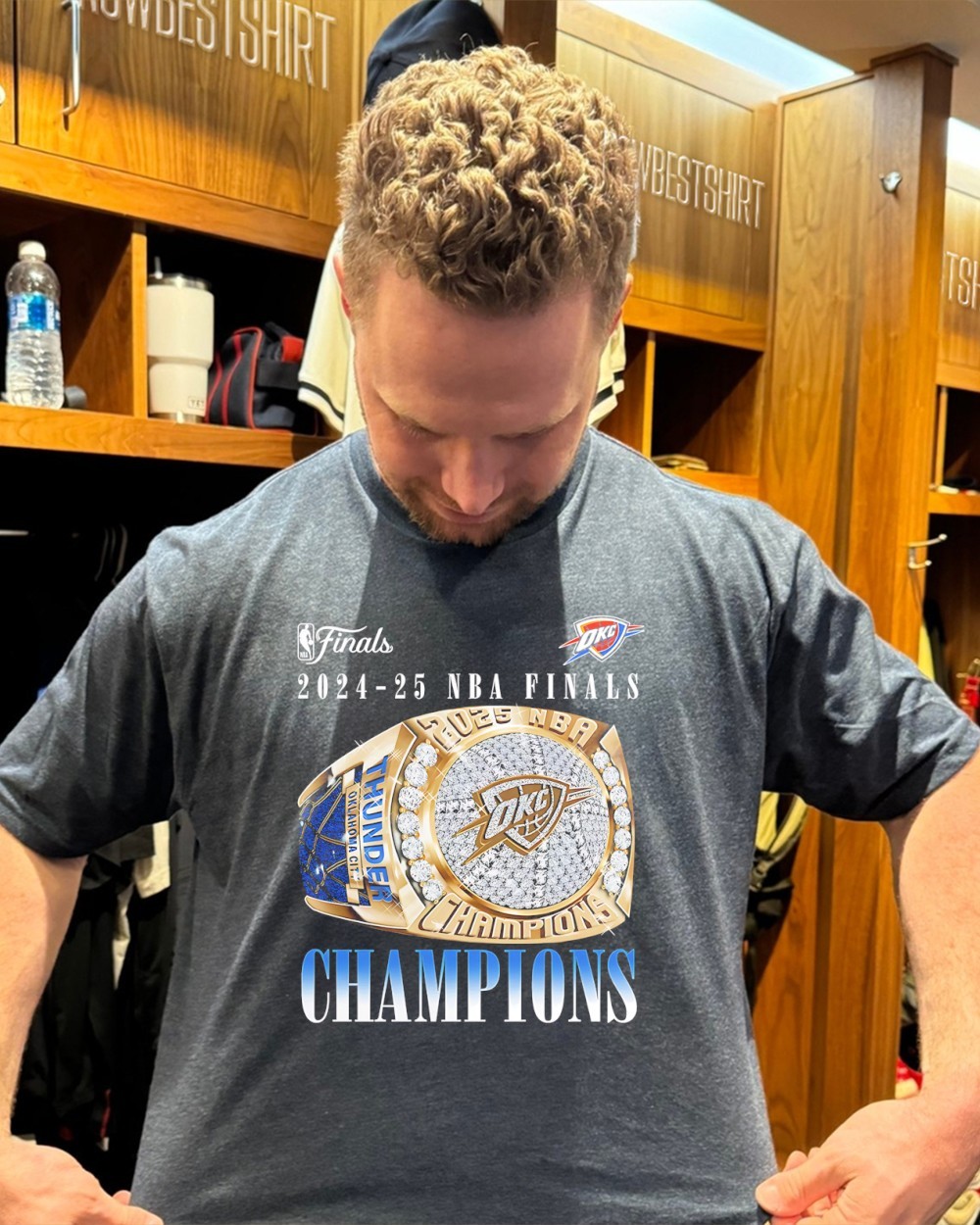Oklahoma City Thunder 2024 25 NBA Finals Champions Inbound Pass