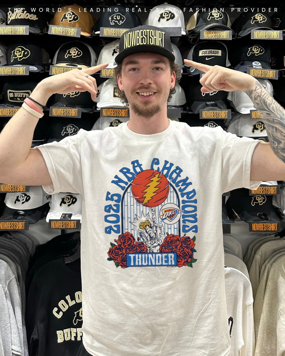 FLYERS シャツ Oklahoma City Thunder 2025 NBA Finals Champions Ring shirt