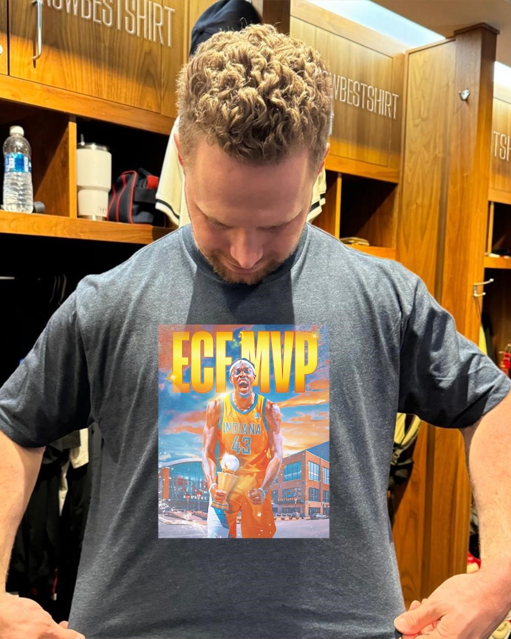 Pascal Siakam wins the Eastern Conference Finals MVP 2025 shirt