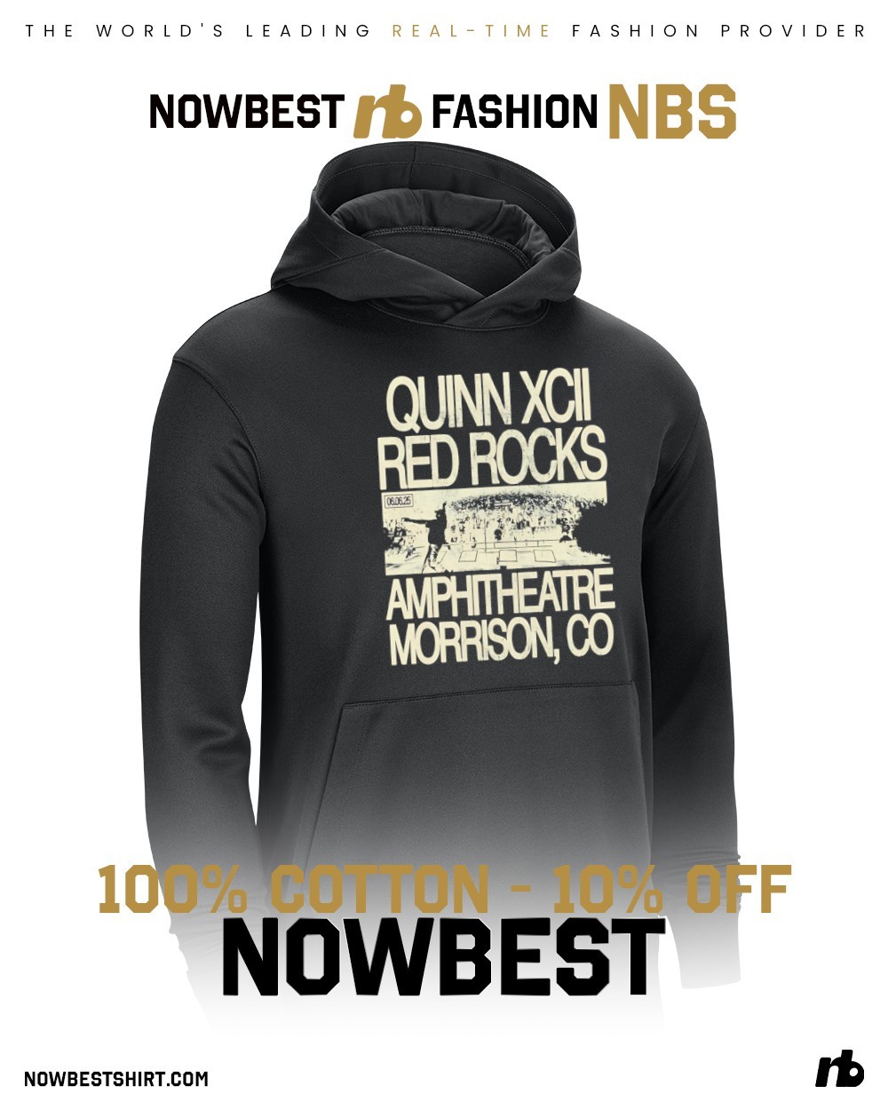 Quinn Xcii Red Rocks Amphitheatre Morrison Co shirt, hoodie
