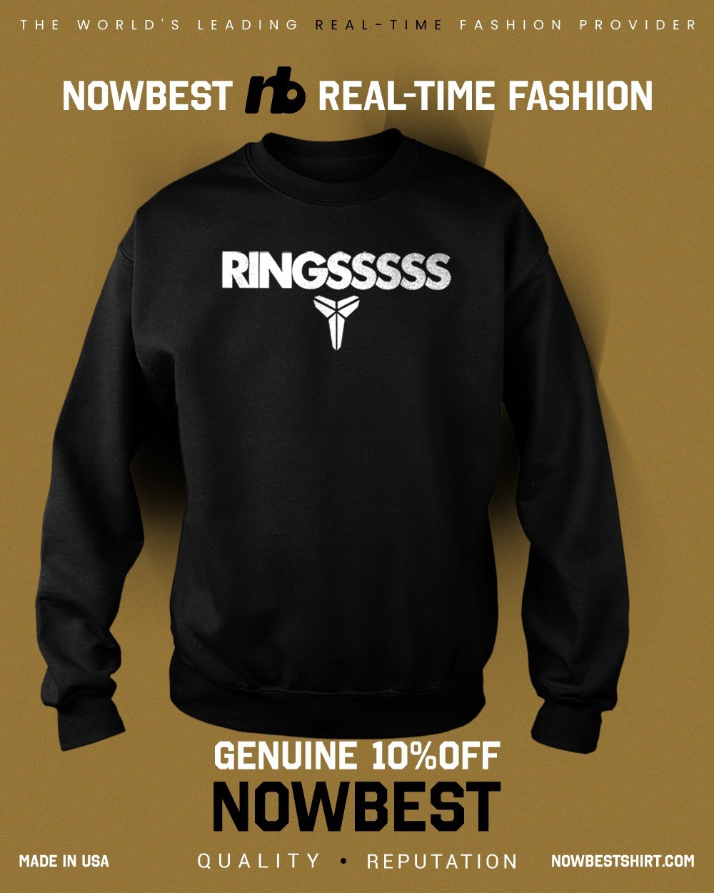 kobe bryant ringsssss shirt