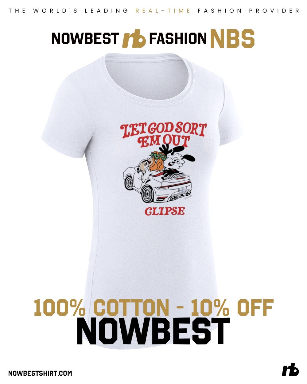 トップス VERDY X CLIPSE LET GOD SORT EM OUT TEE Verdy x Clipse let god sort em out shirt, hoodie, sweatshirt & apparel