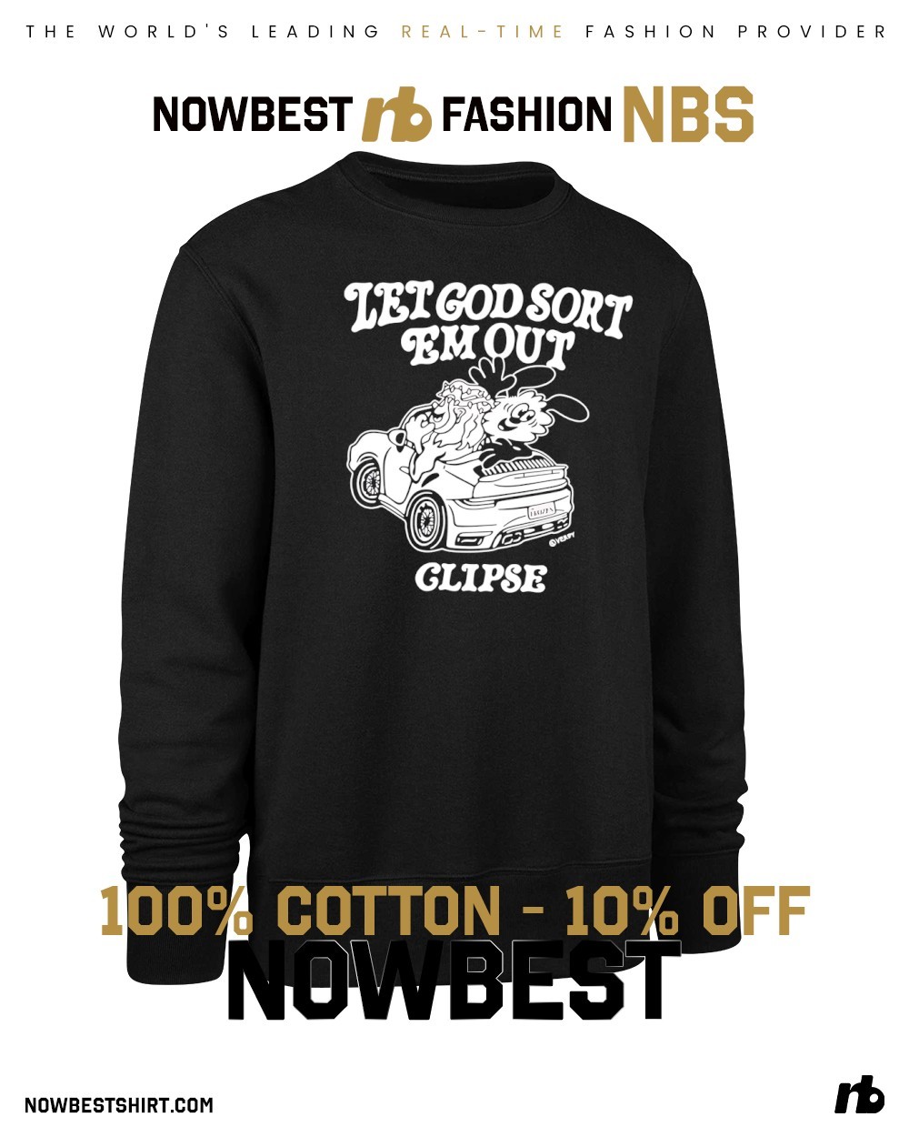 Verdy x Clipse let god sort em out shirt, hoodie, sweatshirt & apparel