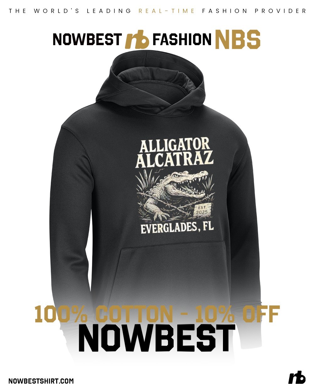 Alligator Alcatraz Everglades FL shirt, hoodie, sweatshirt & apparel