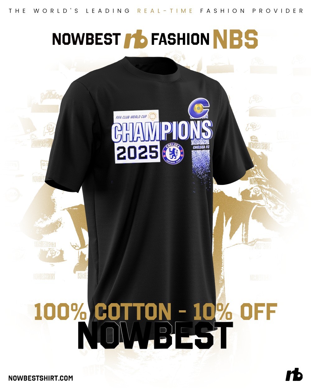 Chelsea 2025 Fifa Club World Cup Champions players names 2 sided