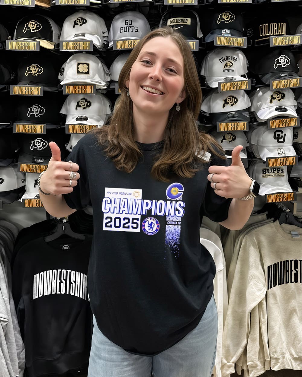 Chelsea 2025 Fifa Club World Cup Champions players names 2 sided