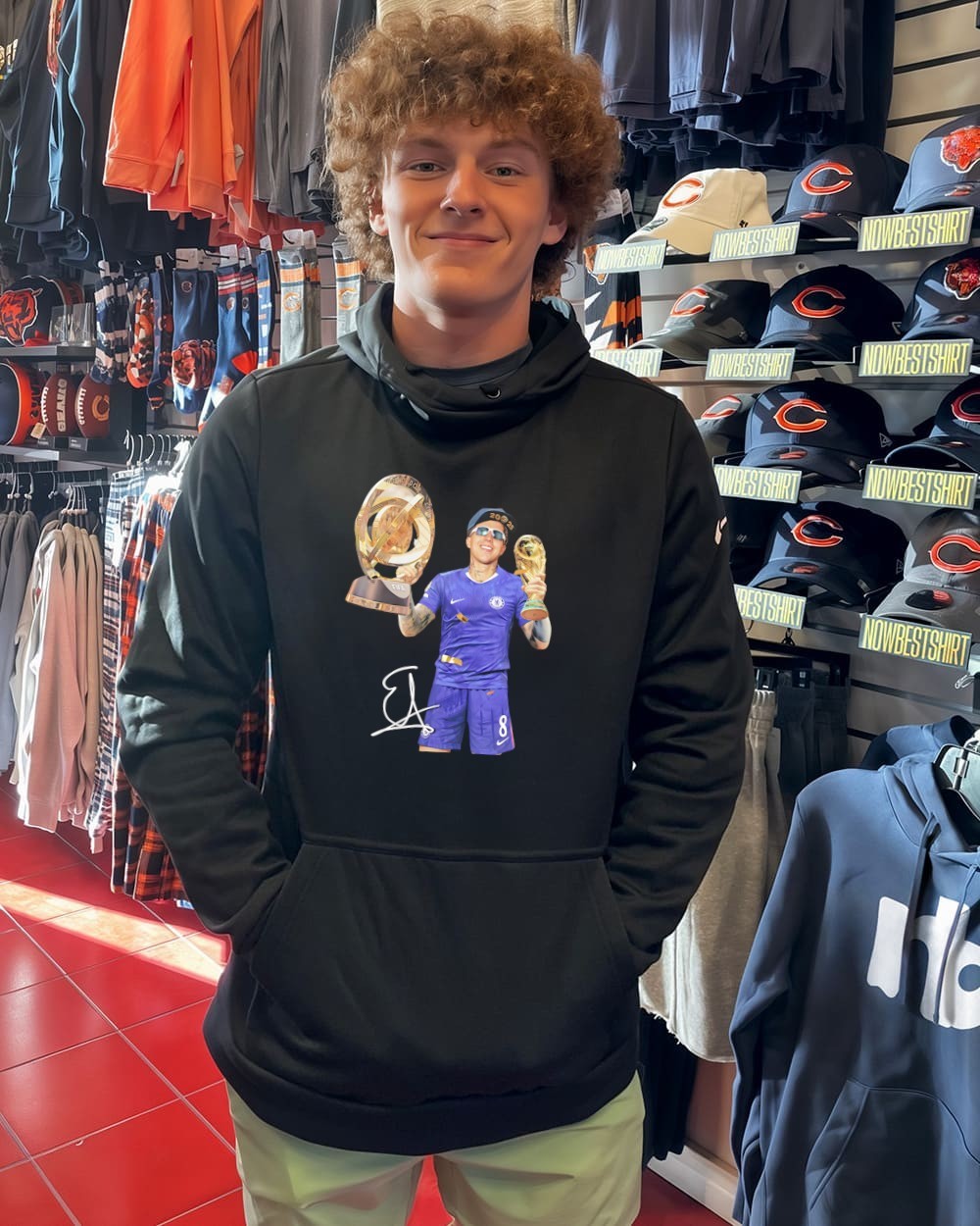 Chelsea Enzo Fernández 8 FIFA Club World Cup Champions