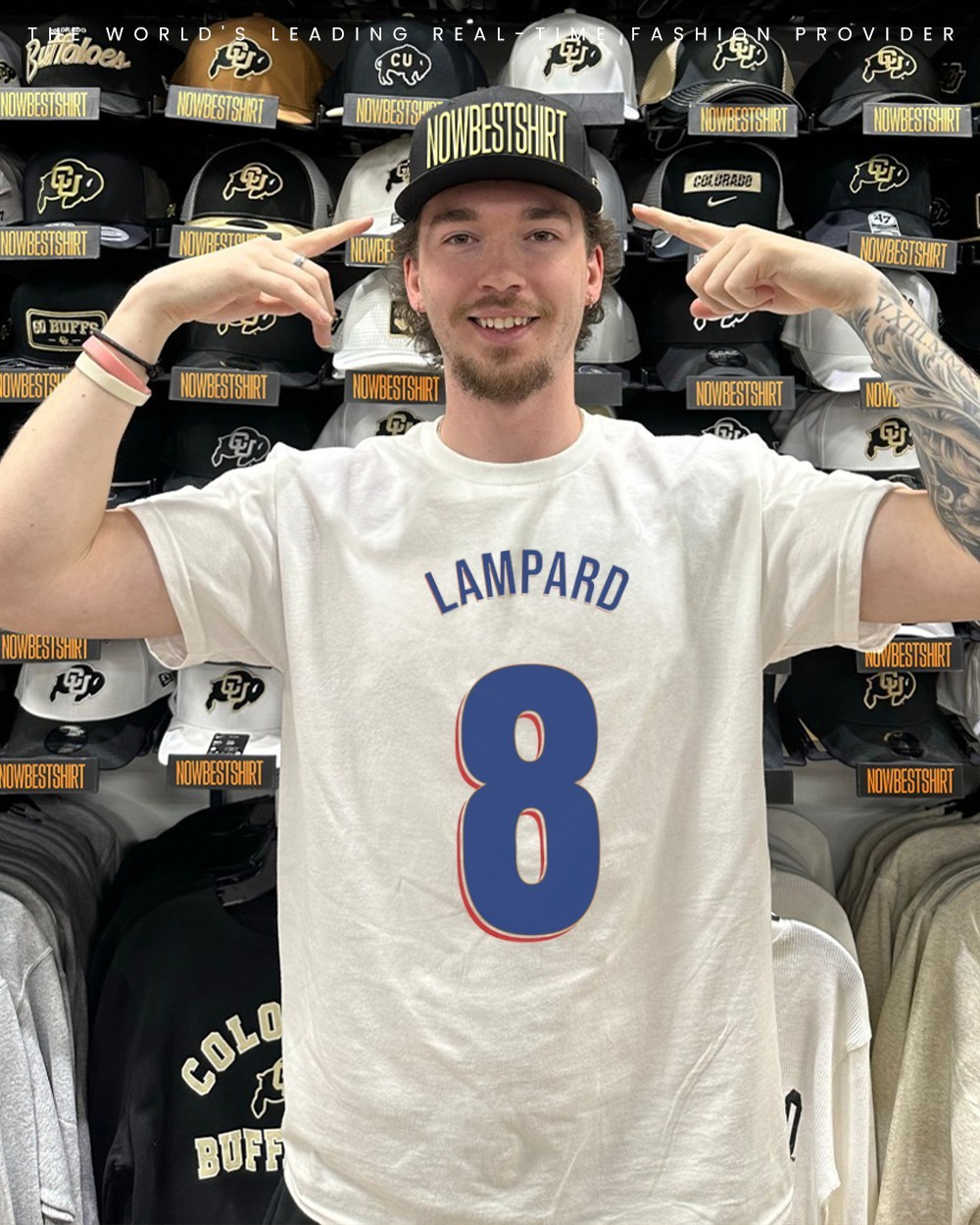 Chelsea FC Frank Lampard 8 number and name shirt, hoodie