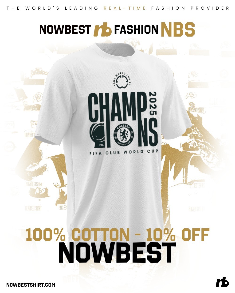 Chelsea FIFA Club World Cup Champions 2025 2026 t-shirt