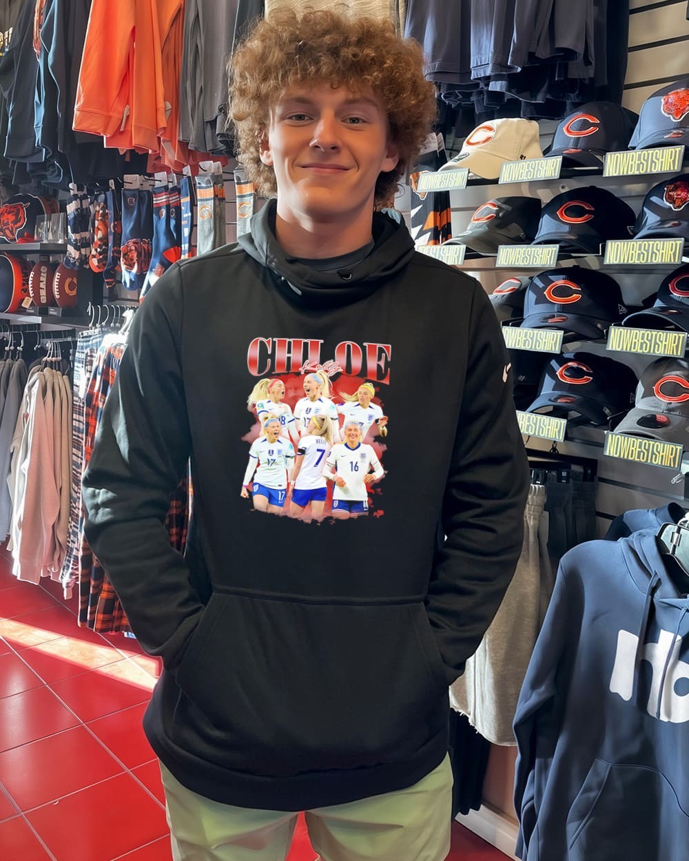 Chloe Kelly English football player 90s bootleg shirt, hoodie