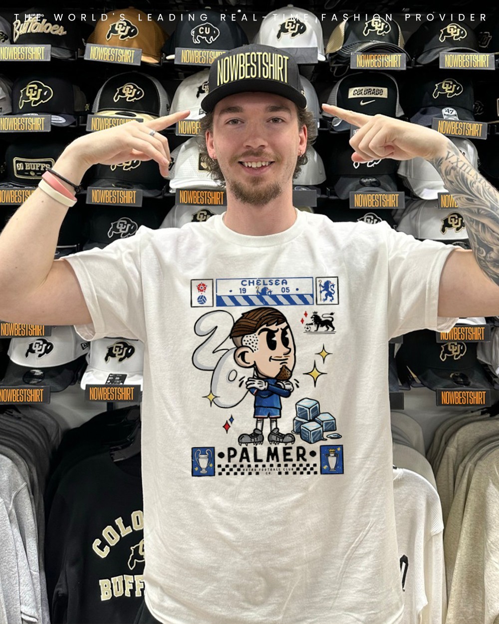 Cole Palmer 20 Chelsea FC cartoon shirt, hoodie, sweatshirt & apparel