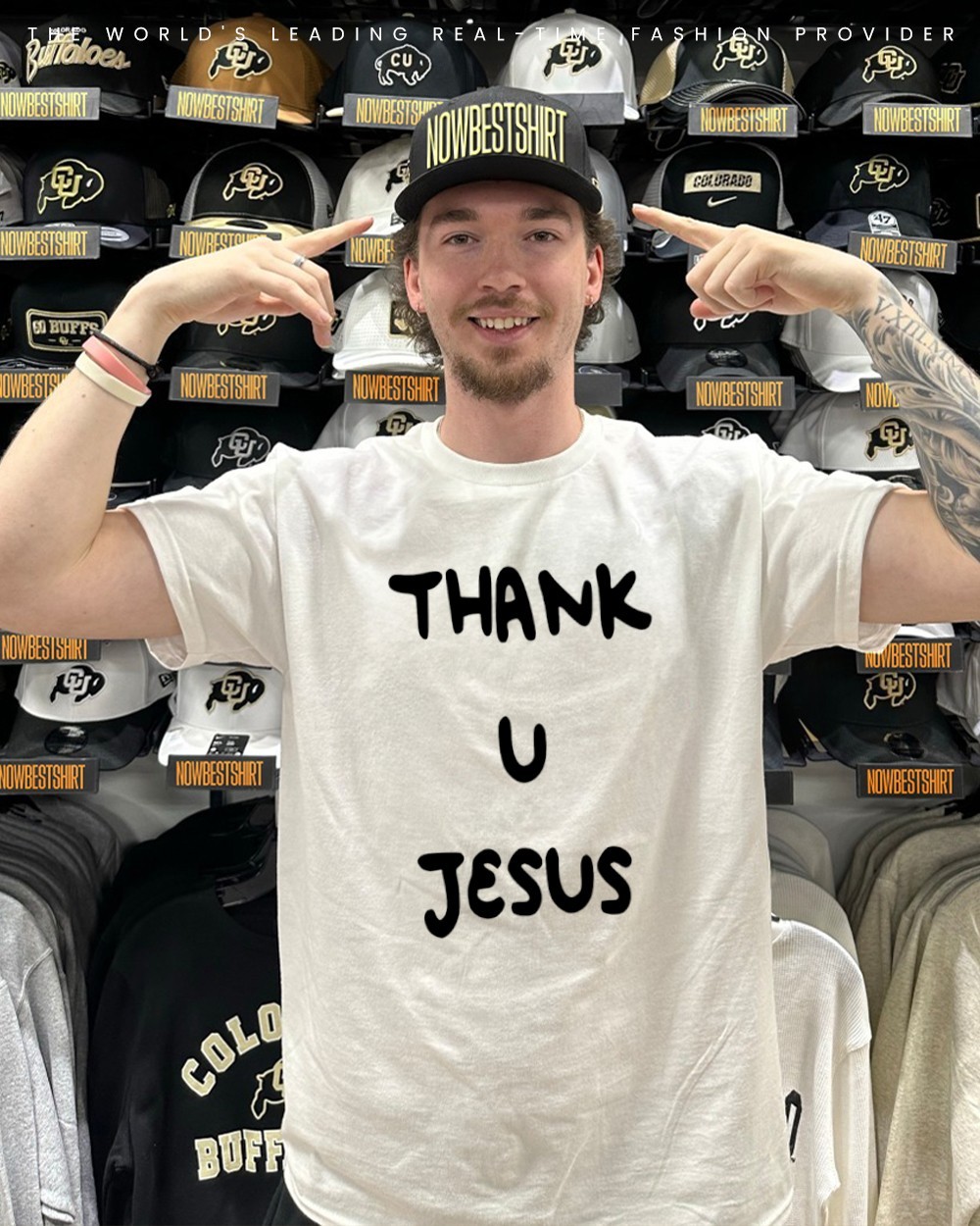 D'aydrian Harding thank u Jesus shirt, hoodie, sweatshirt & apparel