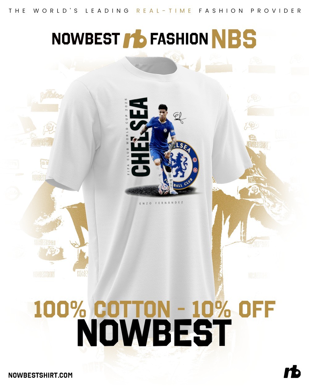 Enzo Fernández 8 Chelsea 2025 The Hero FIFA Club World Cup