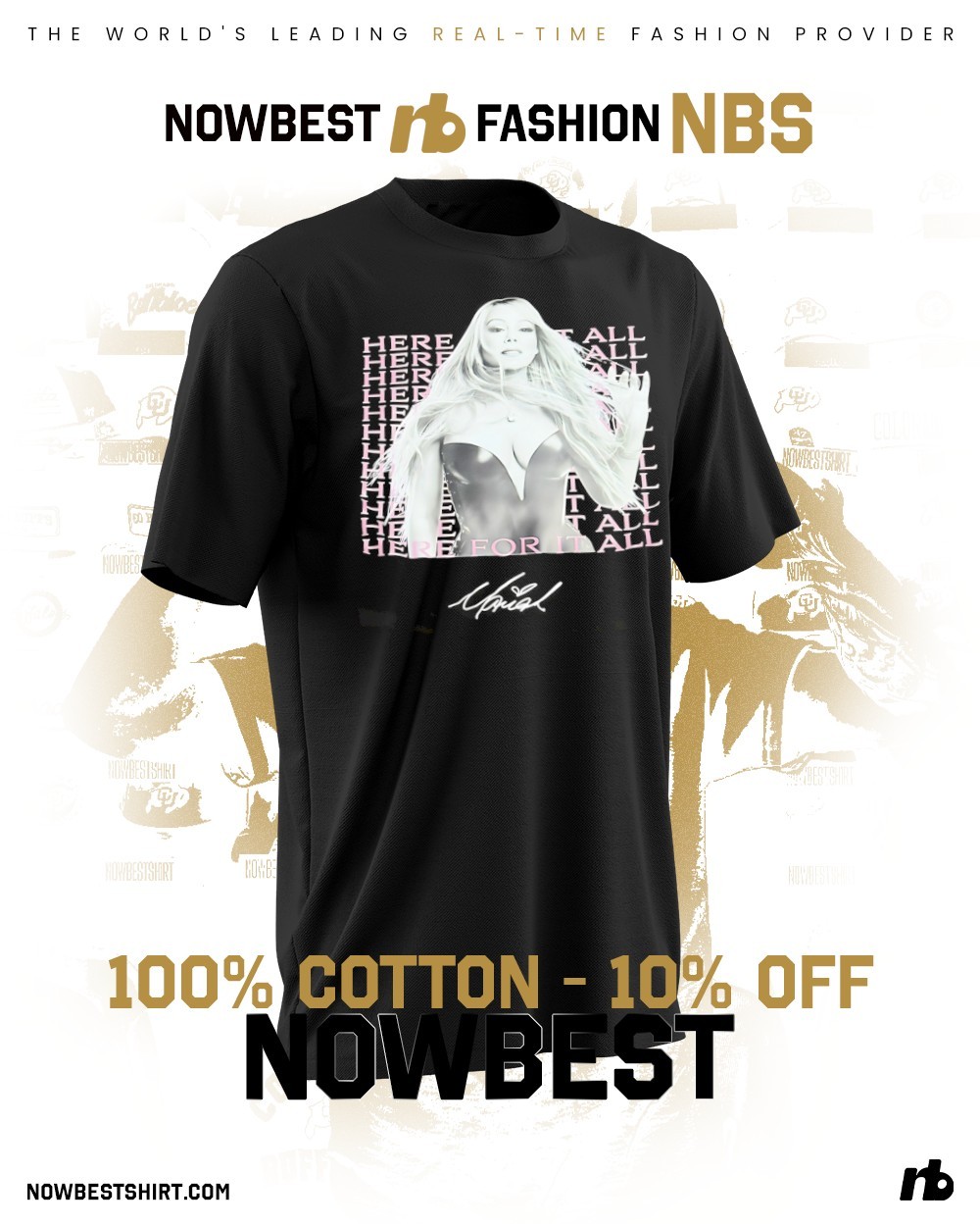 Here For It All Mariah Carey signature shirt, hoodie